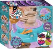 KOŁO GARNCARSKIE DLA DZIECI ZESTAW KOŁO I GLINA + AKCESORIA