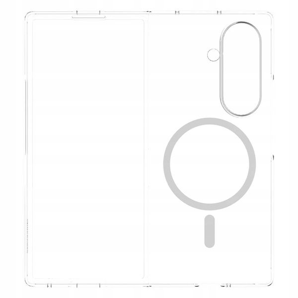 Spacecase Crystal Magcase Galaxy Z Fold 7 zdjęcie 7