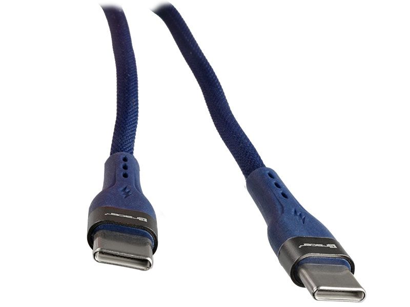 Kabel TRACER USB C - USB C 1m 60W 480MB/s zdjęcie 3