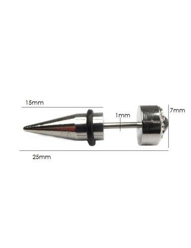 Męski fake piercing kolczyk Estilo Sabroso Es01646 na Arena.pl