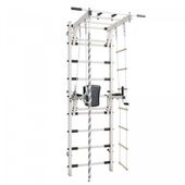 drabinka gimnastyczna Trick + poręcze - biały