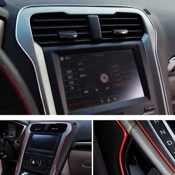 LISTWA DO KOKPITU TAŚMA OZDOBNA CHROM 5M TUNING zdjęcie 3