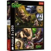 puzzle 2x200 ja jestem groot/marvel 13315