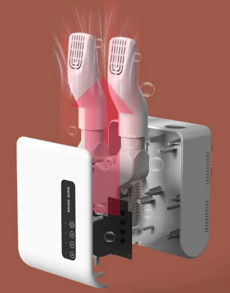 SUSZARKA DO BUTÓW RĘKAWICZEK ELEKTRYCZNA NAŚCIENNA TIMER BIAŁA 140W zdjęcie 11