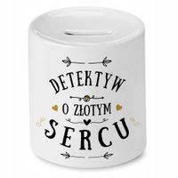 Dla Detektywa Skarbonka Na Urodziny Na Prezent Z Nadrukiem Ze Zdjęciem