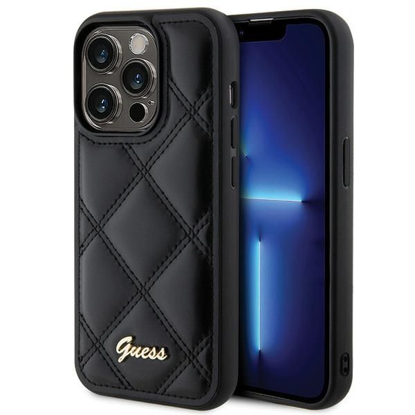 Etui Guess do iPhone 15 Pro Max, Czarny zdjęcie 1