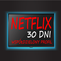 NETFLIKS 30 DNI POLSKIE KONTO PREMIUM!
