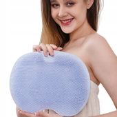 MASAŻER Myjka mycia PLECÓW NÓG Silikon SZCZOTKA