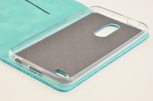 Etui Smart Brokat do LG K9 / K8 2018 niebieski na Arena.pl