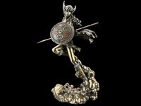 NORDYCKA VALKIRIA Z WŁÓCZNIĄ I TARCZĄ VERONESE  WU77498A4