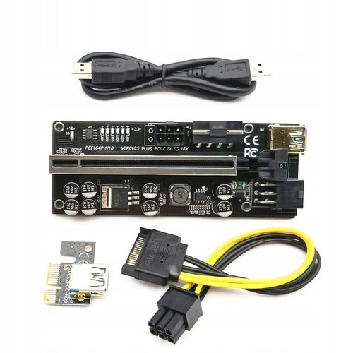 Riser 010S PLUS Najnowszy model! USB 3.0 PCI-E na Arena.pl