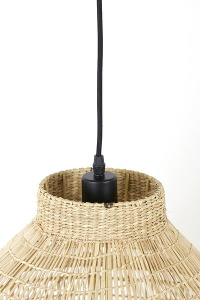 Lampa wisząca Latika 45x30 cm naturalna zdjęcie 3