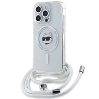 Etui Karl Lagerfeld do iPhone 14 Pro, Przezroczysty, MagSafe