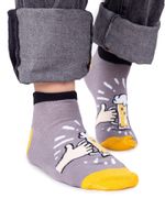 Skarpety Spoksy stopki bawełniane szare kufel piwa 39-42 YOCLUB