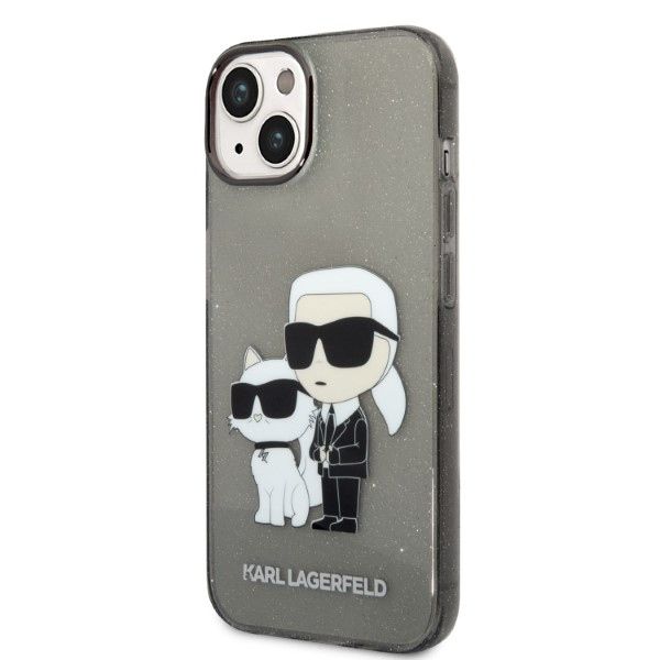 Etui Karl Lagerfeld do iPhone 15 Plus, iPhone 14 Plus, Czarny zdjęcie 2