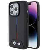 bmw bmhcp15l22pvtk iphone 15 pro 6.1czarny/black hardcase quilted tricolor
