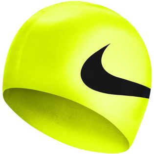 Czepek pływacki Nike Os Big Swoosh żółty NESS8163-737