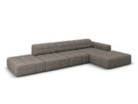 NAROŻNIK PRAWOSTRONNY 341/166/70 SOFA CHICAGO SZARY SZENIL COSMOPOLITAN