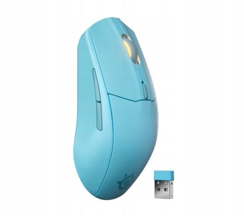 Myszka GAMINGOWA STEELSERIES Rival 3 Wireless Gen 2 Aqua na Arena.pl