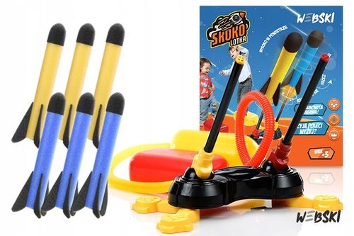 NAJLEPSZY PREZENT NA ŚWIĘTA DLA 5 6 7 8 9 10 LATKA Wyrzutnia RAKIET zestaw na Arena.pl