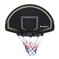 Naścienny kosz do koszykówki z tablicą inSPORTline Brooklyn II ∙ obręcz stalowa ø45 cm ∙ waga 10 kg ∙ do domu/ogrodu