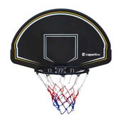 Naścienny kosz do koszykówki z tablicą inSPORTline Brooklyn II ∙ obręcz stalowa ø45 cm ∙ waga 10 kg ∙ do domu/ogrodu