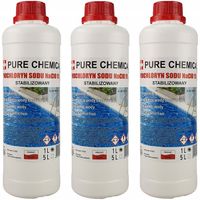PODCHLORYN SODU 15% CHLOR W PŁYNIE DO BASENU 3L 3x1L