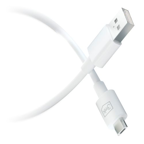 accessories - 3mk hyper cable a to micro 1.2m 5v 2,4a white na Arena.pl