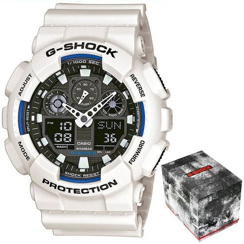 zegarek męski casio g-shock ga-100b-7aer + box na Arena.pl