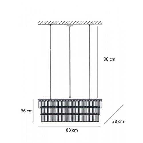 Lampa wisząca Berella Light Lester 6 BL0171 na Arena.pl