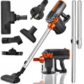 ODKURZACZ PIONOWY RĘCZNY CYKLONOWY BEZWORKOWY MOCNY 650W 5W1 PORĘCZNY