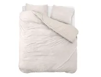 200x200/220 TEDDY brąz  kpl pościeli z bawełną