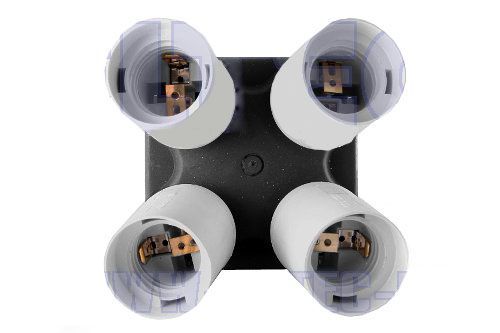 Adapter - oprawka rozgałęziacz E27 1 na 4 zdjęcie 1