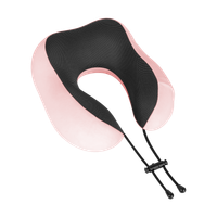 Poduszka turystyczna podróżna rogal do samolotu samochodu na szyję  Rebel