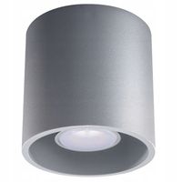 Sollux Downlight natynkowy ORBIS 1 GU10 - szary