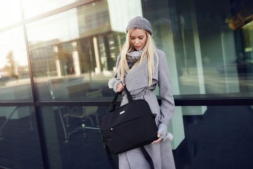 Torba na laptopa 15,6 lekka pojemna AIR czarny pokrowiec na laptopa ZAGATTO na Arena.pl
