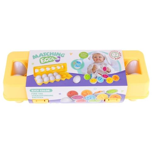 Jajka Dopasuj Pary Poznajemy Cyfry Cyferki Układanka Sorter Montessori na Arena.pl