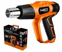 NEO SIECIOWA OPALARKA NAGRZEWNICA LCD 2000W 50 - 600C 04-710 + WALIZKA
