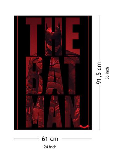 The Batman Type Cut Away - plakat 61x91,5 cm na Arena.pl