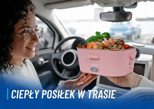 ELEKTRYCZNY LUNCH BOX POJEMNIK PODGRZEWACZ OBIADU DO BIURA AUTA TIRA 12/24V na Arena.pl
