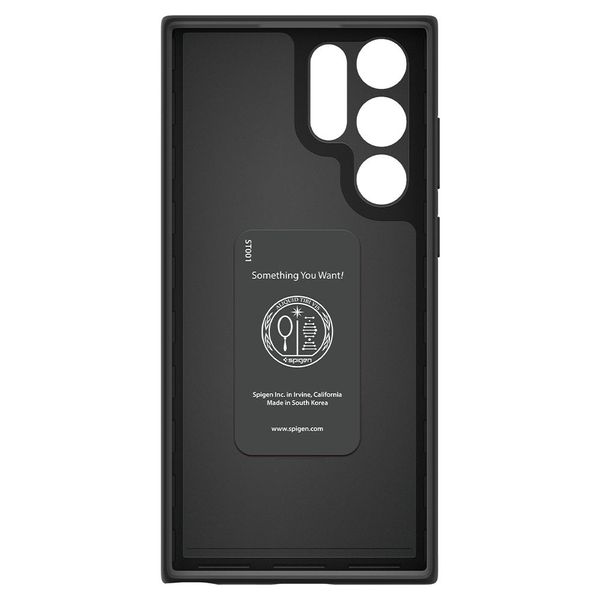SPIGEN THIN FIT GALAXY S22 ULTRA BLACK zdjęcie 4