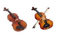 Wydruk cukrowy na tort A5 skrzypce DIY