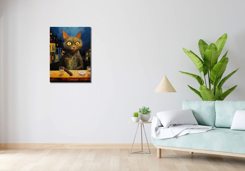 Obraz 50x70cm Nocny Obserwator zdjęcie 2