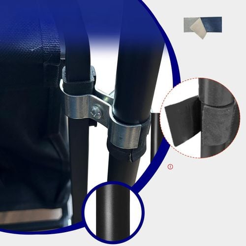 Uchwyt do wózka uniwersalny składany stalowe łączniki do wózków ogrodowych na Arena.pl