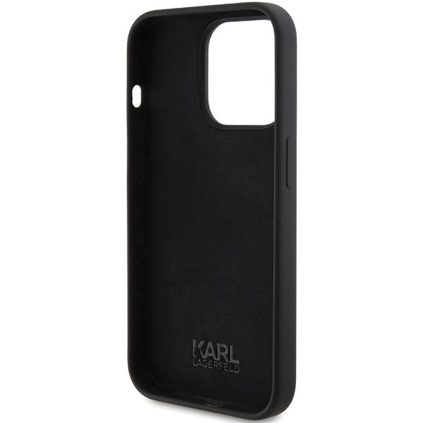 Etui Karl Lagerfeld do iPhone 15 Pro, Czarny zdjęcie 7