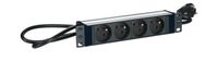 Lanview POWER STRIP 10" -  4WAY -