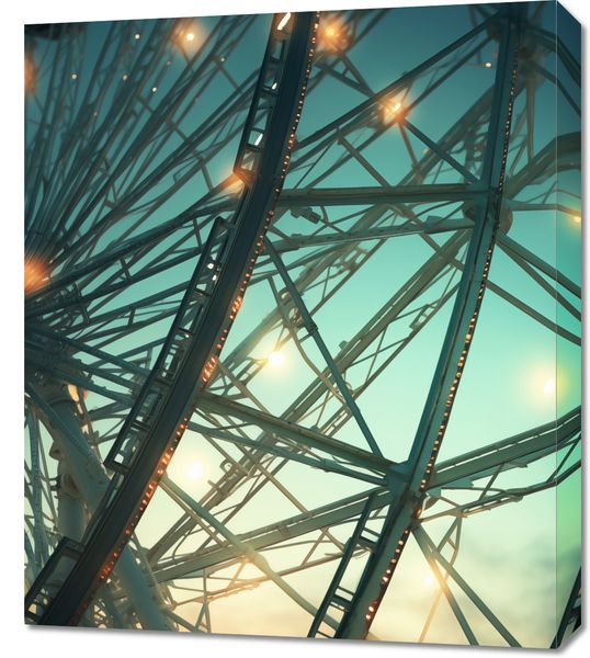 Obraz 60x70cm Światła Molocha zdjęcie 1