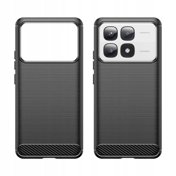 Spacecase Carbon Xiaomi 14T Pro Black zdjęcie 3