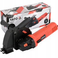 YATO BRUZDOWNICA ELEKTRYCZNA 38mm 1700W 125MM +2 TARCZE DIAMENTOWE YT-82015