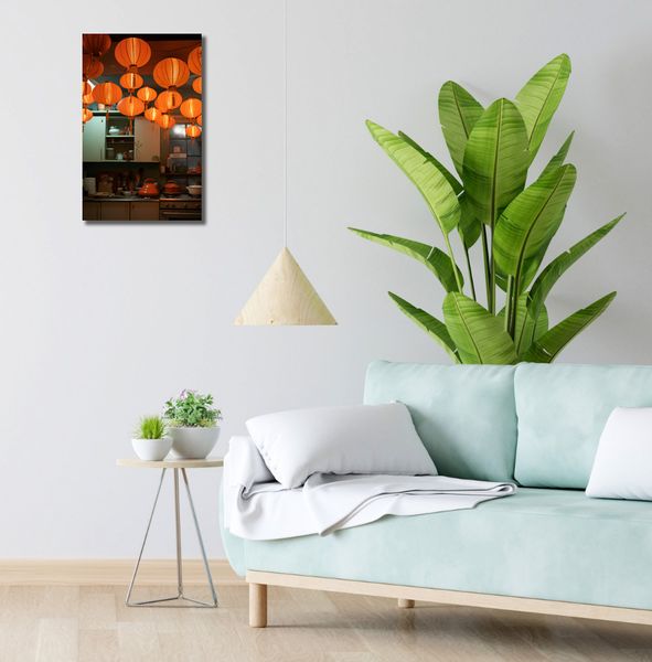 Obraz 30x50cm W Blasku Lampionów zdjęcie 2